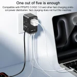 MOMAX 1-World+ 70W Gallium Nitride Expansion Cable Global Conversion Socket Power Adapter - Image 6