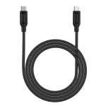 MOMAX 100W DC28 USB-C/Type-C to USB-C/Type-C Braided Data Cable, Length: 2m