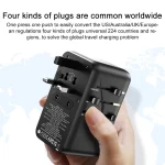 MOMAX UA15 1-World+ 120W Gallium Nitride Global Conversion Socket Power Adapter - Image 5