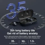 Hileo Hi96 TWS Touch Control IPX5 Waterproof Wireless Earphone, Hi96 - Image 9