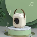 NewRixing NR168W Portable Colorful Bluetooth Speaker Home Dual Mic Karaoke Speaker - Image 4