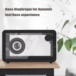 M8 Simple Fashion Transparent Bluetooth Speaker Subwoofer with Ambient Light - Image 4