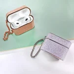 Cylindrical Glitter Leather Texture Bluetooth Earphone Protective Case, For AirPods 4, For AirPods Pro 2, For AirPods 3, For AirPods Pro, For AirPods 2 / 1 - Image 4