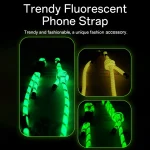 ROCK Multifunctional Luminous Phone Crossbody Lanyard Wrist Lanyard - Image 3