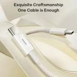 ROCK Z20 60W USB-C / Type-C to USB-C / Type-C Fast Charging Data Cable, RCB0872 - Image 3