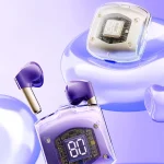 ROCK RAU0766 Bubble Transparent TWS Wireless Bluetooth Earphone with Lanyard - Image 2