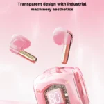 ROCK RAU0766 Bubble Transparent TWS Wireless Bluetooth Earphone with Lanyard - Image 3