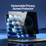 DUX DUCIS LCGH Laptop Privacy Tempered Glass Film, For MacBook Air/Pro 13.3 2016-2021 A1706, For MacBook Pro 14 2021/2023 A2442, For MacBook Air 13.6 2022/2024 A2681... - Image 2