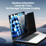 DUX DUCIS LCGH Laptop Privacy Tempered Glass Film, For MacBook Air/Pro 13.3 2016-2021 A1706, For MacBook Pro 14 2021/2023 A2442, For MacBook Air 13.6 2022/2024 A2681... - Image 7