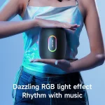 Zealot S64 Shocking Sound Super Subwoofer Bluetooth Speaker with RGB Light, S64 - Image 6