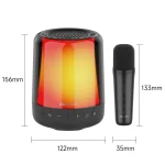 Zealot S66M RGB Rhythmic Light Karaoke Wireless Speaker, Single Mic, Dual Mic - Image 9