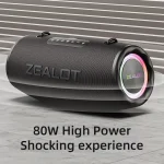 Zealot S87 80W Portable Outdoor Bluetooth Speaker with RGB Light, S87 - Image 4