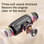 Zealot S61M RGB Rhythmic Light Karaoke Wireless Speaker, Single Mic, Dual Mic - Image 4