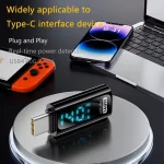 Charging Adapter with Digital Display, 8 Pin Male to Type-C Female 35W, Type-C Male to 8 Pin Female 35W, Type-C Male to Type-C Female 140W - Image 6
