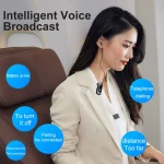 K55 Business Lavalier Wireless Bluetooth Earphone - Image 7