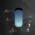 K65 Business Lavalier Retractable Cable Bluetooth Earphone - Image 3