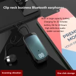 K65 Business Lavalier Retractable Cable Bluetooth Earphone - Image 6