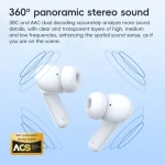 Langsdom TA08 Active Noise Reduction Wireless Bluetooth Earphone - Image 6