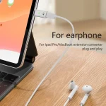 8 Pin Female to Type-C Male Adapter Hi-Fi Audio Sound Card Connector, Charging + Audio - Image 3