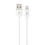 ROCK P8 Prime Series 1m USB Fast Charging Data Cable, 2.4A 8 Pin, 2A USB-C / Type-C