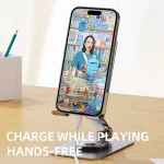 ROCK Desktop Rotating Metal Mobile Phone Holder - Image 9