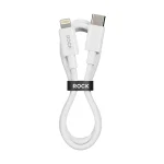 ROCK P8 Prime Series 1m USB-C / Type-C Fast Charging Data Cable, PD27W 8 Pin, PD60W USB-C / Type-C - Image 10