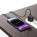 USAMS SJ729 30W USB-C/Type-C to 8 Pin Aluminum Alloy Data Cable, Length: 1.2m, SJ729 - Image 3