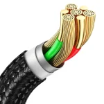 USAMS SJ727 240W USB-C / Type-C to USB-C / Type-C Aluminum Alloy Data Cable, Length: 1.2m, SJ727 - Image 4