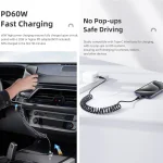 ROCK RCB0877 PD 60W USB-C / Type-C to USB-C / Type-C Spring Coil Fast Charge Data Cable, Length:1.5m - Image 3