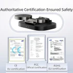 ROCK W52 4 in 1 Multifunctional Foldable Wireless Charger Stand - Image 8