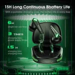 ONIKUMA T308 TWS Wireless Bluetooth 5.3 Earphone with Mic, T308 - Image 4