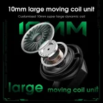 ONIKUMA T308 TWS Wireless Bluetooth 5.3 Earphone with Mic, T308 - Image 6