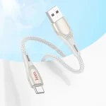 hoco U133 Type-C / USB-C to USB-A Braided Charging Data Cable, 1.2m - Image 3