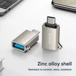 JOYROOM S-H151 Upgraded Version USB-C / Type-C Male c 3.0 Female OTG Adapter, S-H151 Upgraded Version - Image 2