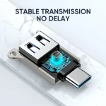 JOYROOM S-H151 Upgraded Version USB-C / Type-C Male c 3.0 Female OTG Adapter, S-H151 Upgraded Version - Image 4