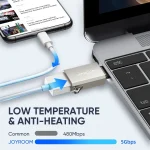 JOYROOM S-H151 Upgraded Version USB-C / Type-C Male c 3.0 Female OTG Adapter, S-H151 Upgraded Version - Image 5