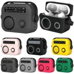 Radio Style Wireless Bluetooth Earphones Shockproof Protective Case, For AirPods Pro, For AirPods 2 / 1 - Image 2