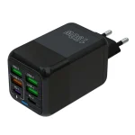 150W 4 x USB + 2 x USB-C / Type-C Multi-port Fast Charger, EU Plug, US Plug