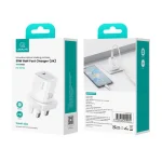 USAMS CC253 30W USB-C / Type-C GaN Fast Charger, UK Plug, CC253 - Image 3