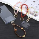 Mobile Phone Anti-lost Auspicious Bead Chain Short Lanyard - Image 2