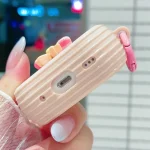 3D Love Bowknot Bluetooth Earphone Protective Case, For AirPods Pro 2, For AirPods 3, For AirPods Pro, For AirPods 2 / 1 - Image 5