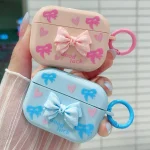 3D Dot Bowknot Bluetooth Earphone Protective Case, For AirPods Pro 2, For AirPods 3, For AirPods Pro, For AirPods 2 / 1 - Image 2