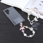 Mobile Phone Anti-lost Bowknot Diamond Ball Short Lanyard - Image 4