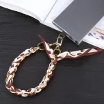 Mobile Phone Anti-lost Silk Scarf Short Lanyard - Image 3