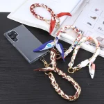 Mobile Phone Anti-lost Silk Scarf Short Lanyard - Image 4