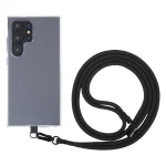 6mm Black Buckle Adjustable Mobile Phone Anti-lost Long Lanyard
