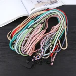 6mm Black Buckle Adjustable Mobile Phone Anti-lost Long Lanyard - Image 2