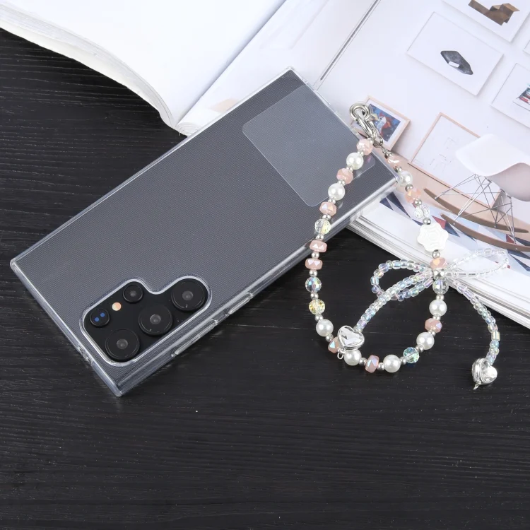 EDA0067085_2.webp Large Bowknot Bead Chain Anti-lost Phone Short Lanyard - Image 4