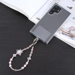 Crown Heart Bead Chain Anti-lost Phone Short Lanyard - Image 2