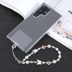 Butterfly Bead Chain Anti-lost Phone Short Lanyard - Image 2